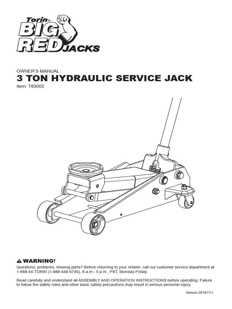 hydraulic floor jack parts diagram