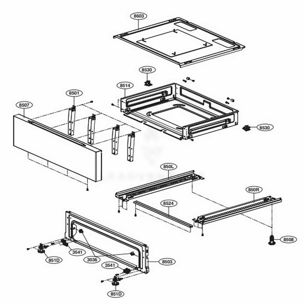 lg stove parts diagram
