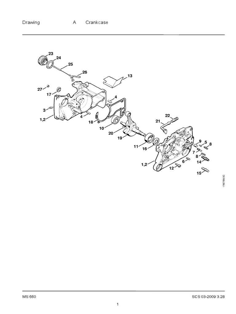 stihl ms660 parts diagram