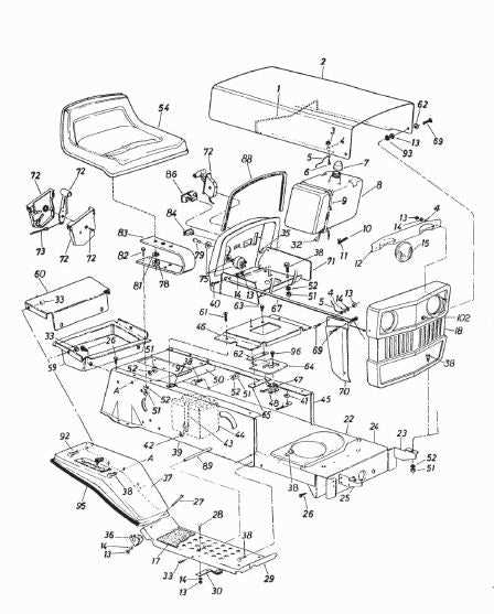 craftsman t100 parts diagram craftsman t100 parts diagram