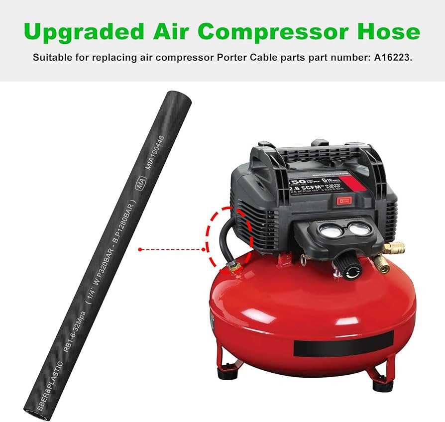 porter cable 6 gallon air compressor parts diagram